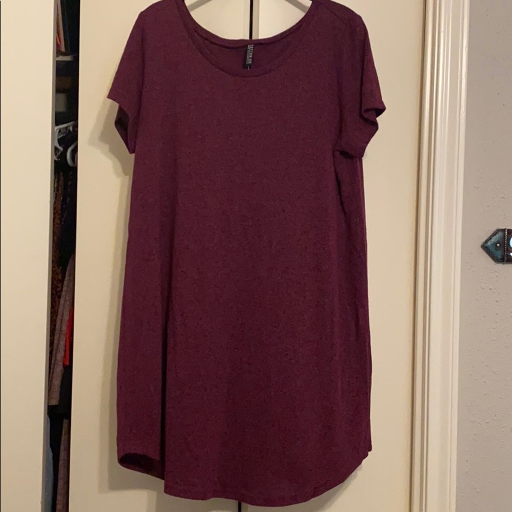 Short T-shirt dress